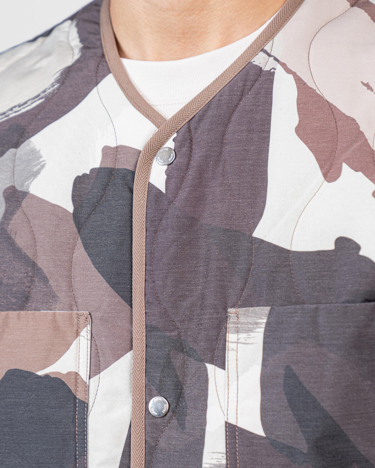 Norse Projects Peter Camo Nylon Insulated Vest | N50-0233-2022 | AFEW STORE